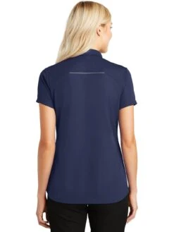 Port Authority Ladies Pinpoint Mesh Zip Polo -Thread Logic Store Port Authority Ladies Pinpoint Mesh Zip Polo 16