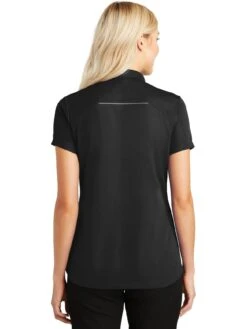 Port Authority Ladies Pinpoint Mesh Zip Polo -Thread Logic Store Port Authority Ladies Pinpoint Mesh Zip Polo 8