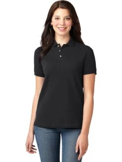 Port Authority Ladies Pique Knit Polo 24 Port Authority Ladies Pique Knit Polo -Thread Logic Store Port Authority Ladies Pique Knit Polo 3