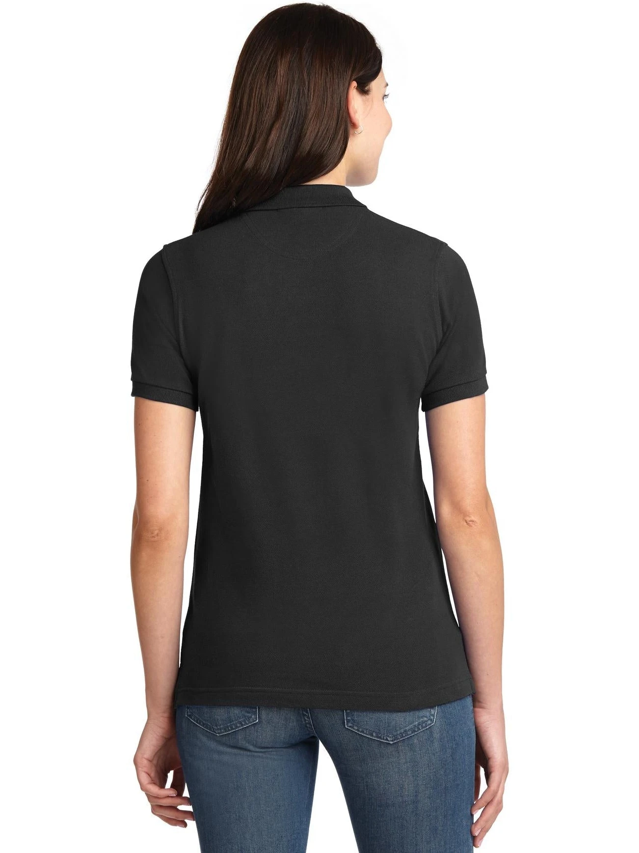 Port Authority Ladies Pique Knit Polo 6 Port Authority Ladies Pique Knit Polo - Image 6