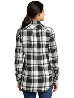 Port Authority Ladies Plaid Flannel Tunic -Thread Logic Store Port Authority Ladies Plaid Flannel Tunic 13