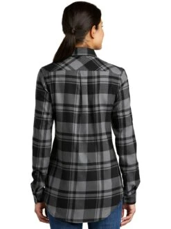Port Authority Ladies Plaid Flannel Tunic -Thread Logic Store Port Authority Ladies Plaid Flannel Tunic 5