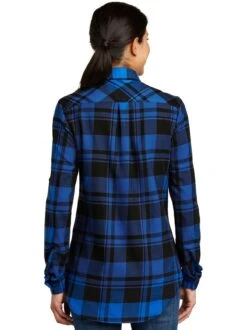 Port Authority Ladies Plaid Flannel Tunic -Thread Logic Store Port Authority Ladies Plaid Flannel Tunic 9