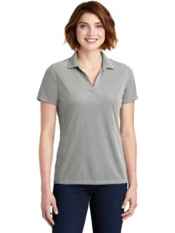 Port Authority Ladies Poly Oxford Pique Polo -Thread Logic Store Port Authority Ladies Poly Oxford Pique Polo 3