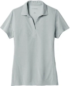 Port Authority Ladies Poly Oxford Pique Polo -Thread Logic Store Port Authority Ladies Poly Oxford Pique Polo Gusty Grey S 5