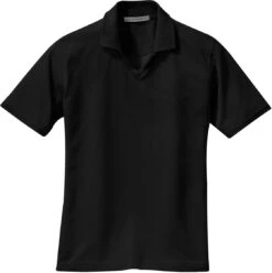 Port Authority Ladies Rapid Dry Polo Shirt -Thread Logic Store Port Authority Ladies Rapid Dry Polo Shirt Jet Black XS 5