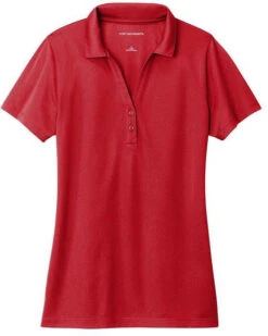 Port Authority Ladies Recycled Performance Polo 11 Port Authority Ladies Recycled Performance Polo -Thread Logic Store Port Authority Ladies Recycled Performance Polo Rich Red XS 4