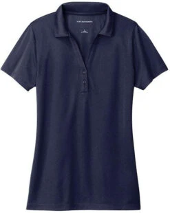 Port Authority Ladies Recycled Performance Polo 13 Port Authority Ladies Recycled Performance Polo -Thread Logic Store Port Authority Ladies Recycled Performance Polo True Navy XS 6