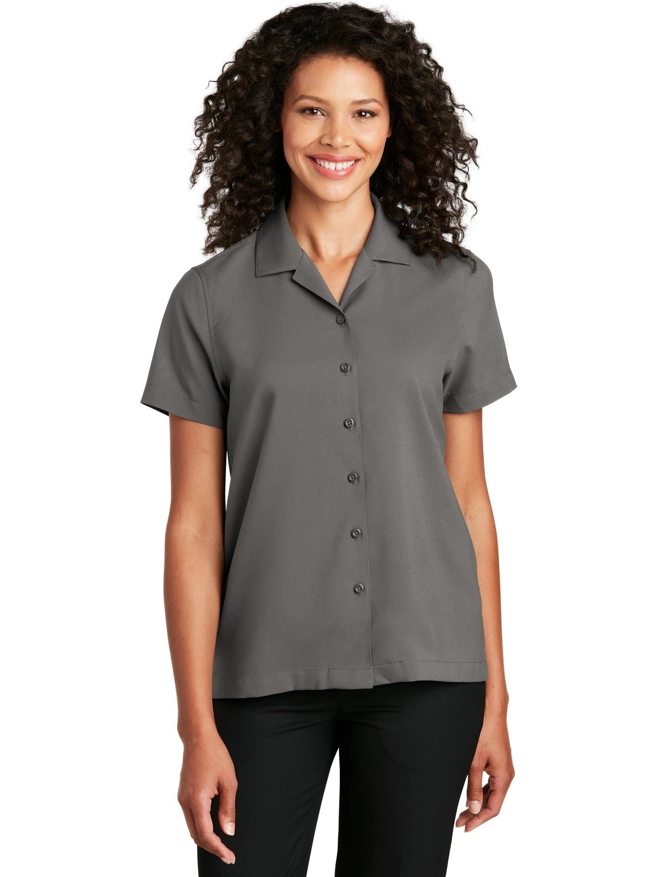 Port Authority Ladies Short Sleeve Performance Staff Shirt 12 Port Authority Ladies Short Sleeve Performance Staff Shirt - Image 12