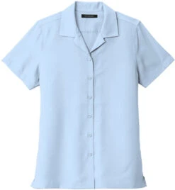 Port Authority Ladies Short Sleeve Performance Staff Shirt 25 Port Authority Ladies Short Sleeve Performance Staff Shirt -Thread Logic Store Port Authority Ladies Short Sleeve Performance Staff Shirt Cloud Blue XS 5