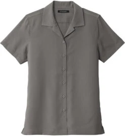 Port Authority Ladies Short Sleeve Performance Staff Shirt 29 Port Authority Ladies Short Sleeve Performance Staff Shirt -Thread Logic Store Port Authority Ladies Short Sleeve Performance Staff Shirt Graphite XS 9