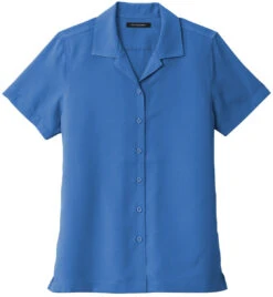 Port Authority Ladies Short Sleeve Performance Staff Shirt 37 Port Authority Ladies Short Sleeve Performance Staff Shirt -Thread Logic Store Port Authority Ladies Short Sleeve Performance Staff Shirt True Blue XS 17