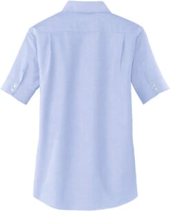 Port Authority Ladies Short Sleeve SuperPro Oxford Shirt 27 Port Authority Ladies Short Sleeve SuperPro Oxford Shirt -Thread Logic Store Port Authority Ladies Short Sleeve SuperPro Oxford Shirt 10