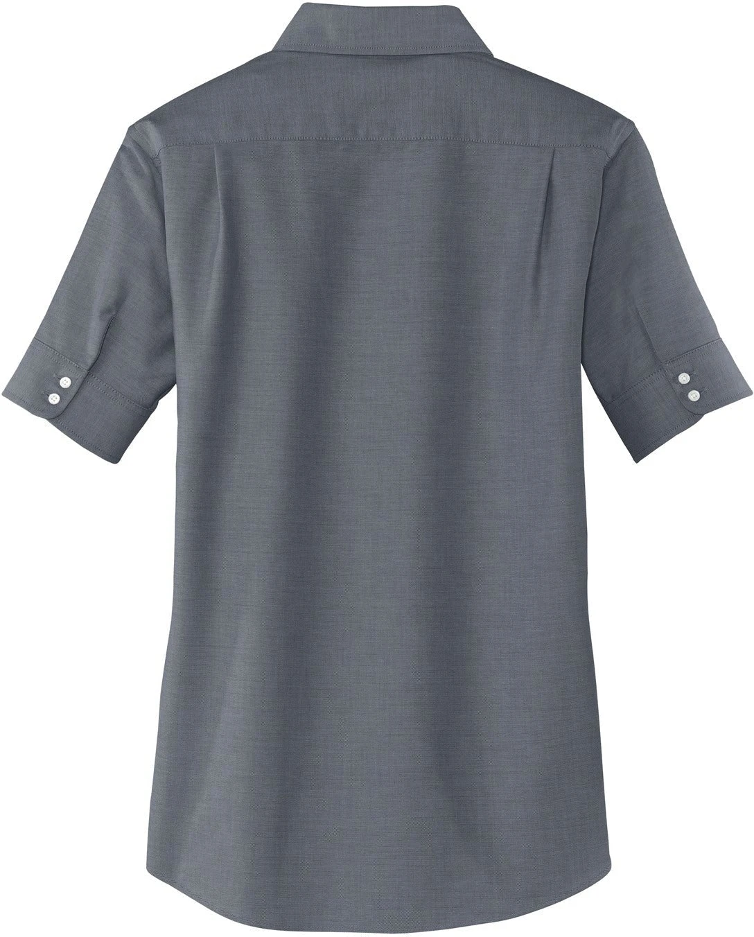 Port Authority Ladies Short Sleeve SuperPro Oxford Shirt 3 Port Authority Ladies Short Sleeve SuperPro Oxford Shirt - Image 3