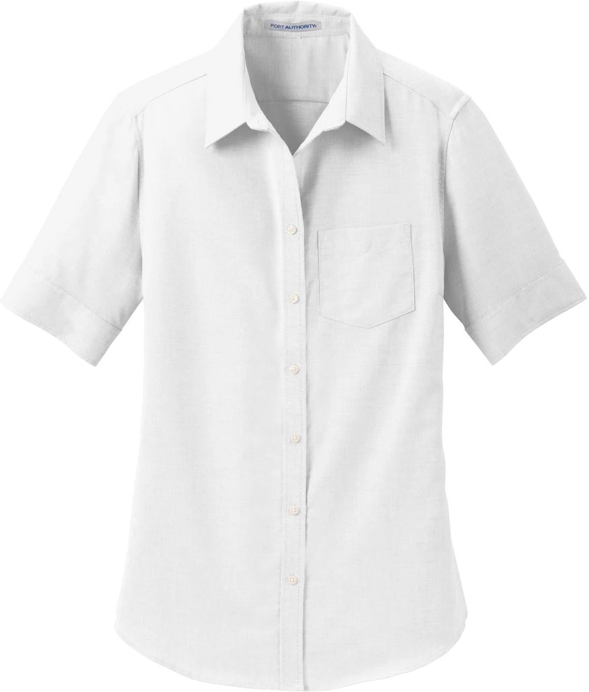 Port Authority Ladies Short Sleeve SuperPro Oxford Shirt 14 Port Authority Ladies Short Sleeve SuperPro Oxford Shirt - Image 14