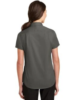 Port Authority Ladies Short Sleeve SuperPro Twill Shirt -Thread Logic Store Port Authority Ladies Short Sleeve SuperPro Twill Shirt 12