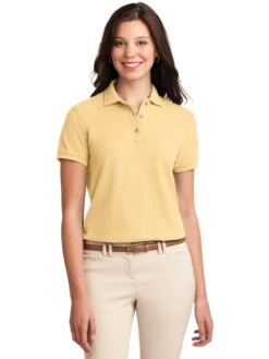 Port Authority Ladies Silk Touch Polo -Thread Logic Store Port Authority Ladies Silk Touch Polo 3