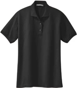 Port Authority Ladies Silk Touch Polo -Thread Logic Store Port Authority Ladies Silk Touch Polo Black XS 5