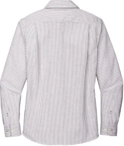 Port Authority Ladies SuperPro Oxford Stripe Shirt -Thread Logic Store Port Authority Ladies SuperPro Oxford Stripe Shirt 6