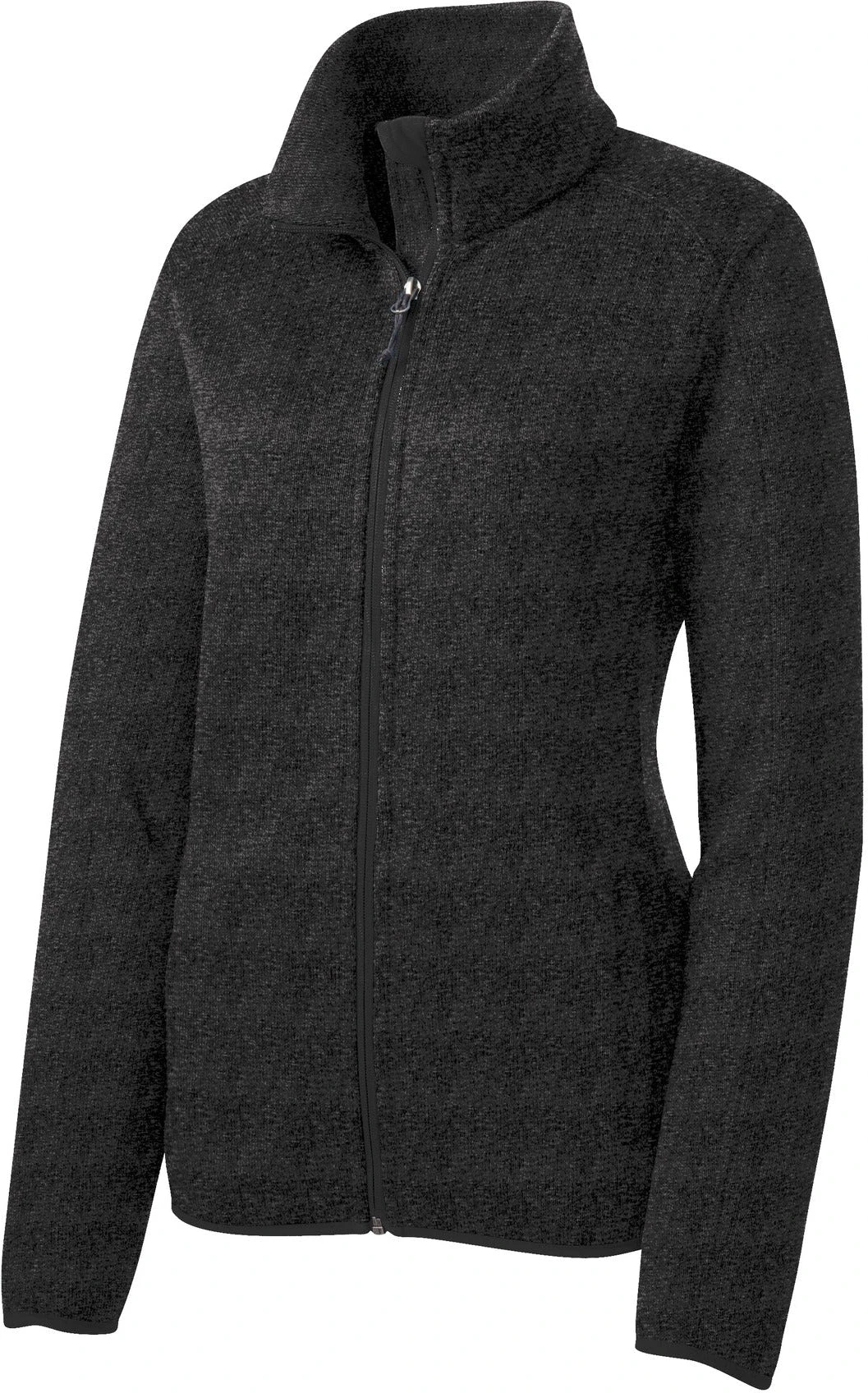 Port Authority Ladies Sweater Fleece Jacket 2 Port Authority Ladies Sweater Fleece Jacket - Image 2