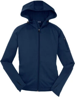 Sport-Tek Ladies Tech Fleece Full-Zip Hooded -Thread Logic Store Port Authority Ladies Tech Fleece Full Zip Hooded True Navy XS 9