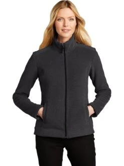 Port Authority Ladies Ultra Warm Brushed Fleece Jacket -Thread Logic Store Port Authority Ladies Ultra Warm Brushed Fleece Jacket 3