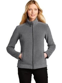 Port Authority Ladies Ultra Warm Brushed Fleece Jacket -Thread Logic Store Port Authority Ladies Ultra Warm Brushed Fleece Jacket 7