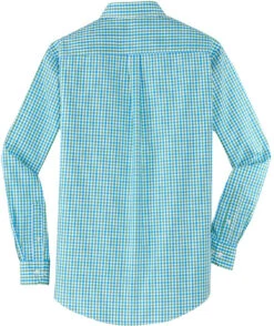 Port Authority Long Sleeve Gingham Easy Care Shirt -Thread Logic Store Port Authority Long Sleeve Gingham Easy Care Shirt 10