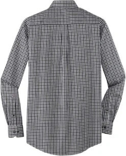 Port Authority Long Sleeve Gingham Easy Care Shirt -Thread Logic Store Port Authority Long Sleeve Gingham Easy Care Shirt 2