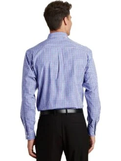 Port Authority Long Sleeve Gingham Easy Care Shirt -Thread Logic Store Port Authority Long Sleeve Gingham Easy Care Shirt 8