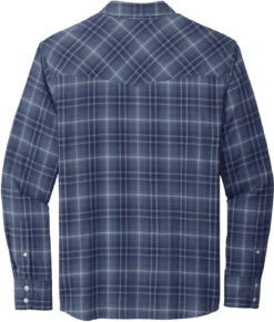 Port Authority Long Sleeve Ombre Plaid Shirt -Thread Logic Store Port Authority Long Sleeve Ombre Plaid Shirt 10