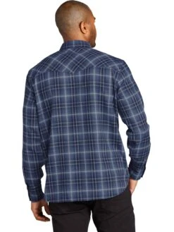 Port Authority Long Sleeve Ombre Plaid Shirt -Thread Logic Store Port Authority Long Sleeve Ombre Plaid Shirt 12