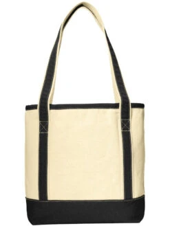 Port Authority Medium Cotton Canvas Boat Tote -Thread Logic Store Port Authority Medium Cotton Canvas Boat Tote 2