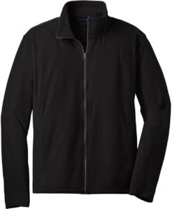 Port Authority Microfleece Jacket -Thread Logic Store Port Authority Microfleece Jacket Black S 1