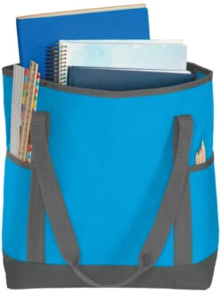 Port Authority On-The-Go Tote 19 Port Authority On-The-Go Tote -Thread Logic Store Port Authority On The Go Tote Deep AquaDark Charcoal 7