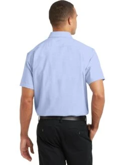 Port Authority Short Sleeve SuperPro Oxford Shirt -Thread Logic Store Port Authority Short Sleeve SuperPro Oxford Shirt 12