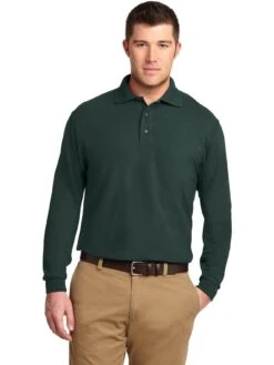 Port Authority Silk Touch Long Sleeve Polo 36 Port Authority Silk Touch Long Sleeve Polo -Thread Logic Store Port Authority Silk Touch Long Sleeve Polo 15
