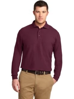 Port Authority Silk Touch Long Sleeve Polo 28 Port Authority Silk Touch Long Sleeve Polo -Thread Logic Store Port Authority Silk Touch Long Sleeve Polo 7