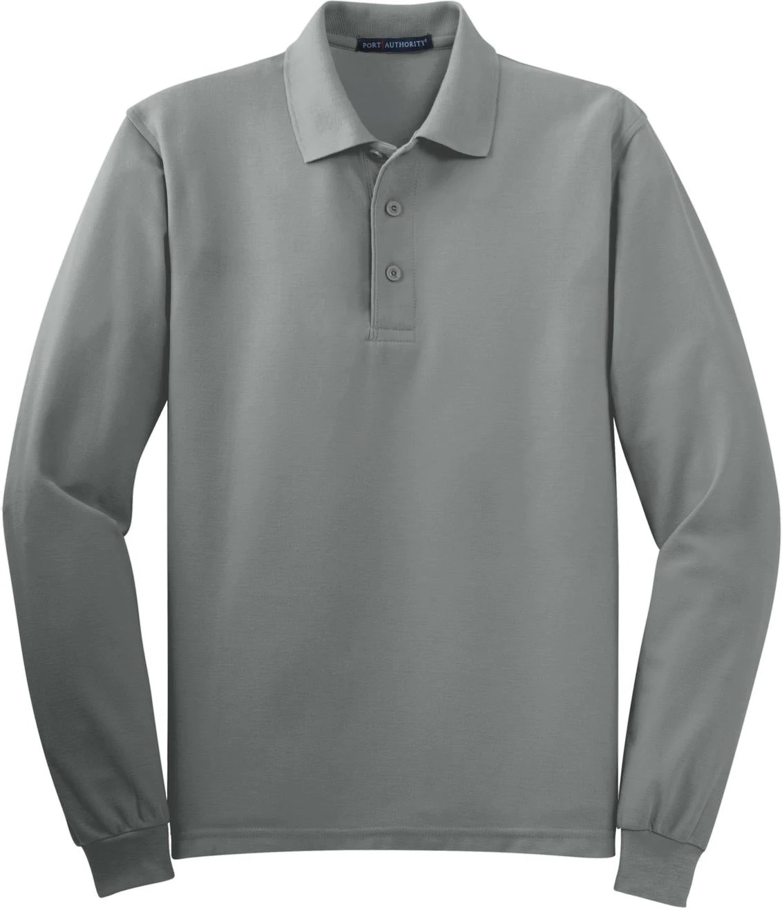 Port Authority Silk Touch Long Sleeve Polo 11 Port Authority Silk Touch Long Sleeve Polo - Image 11