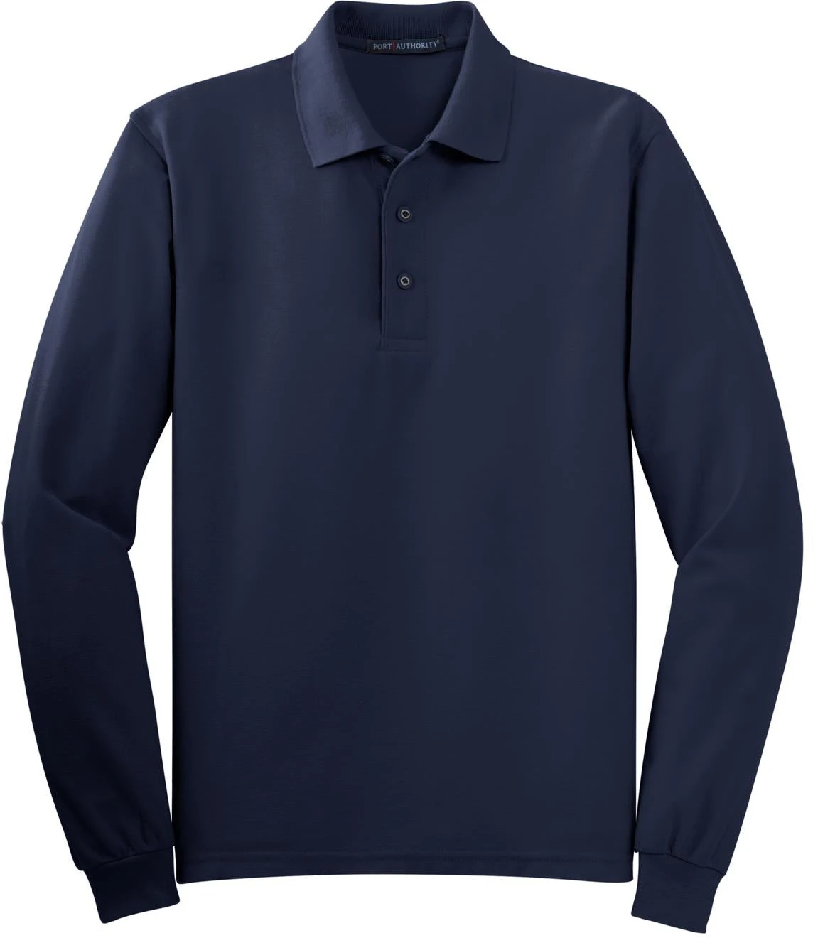 Port Authority Silk Touch Long Sleeve Polo 19 Port Authority Silk Touch Long Sleeve Polo - Image 19