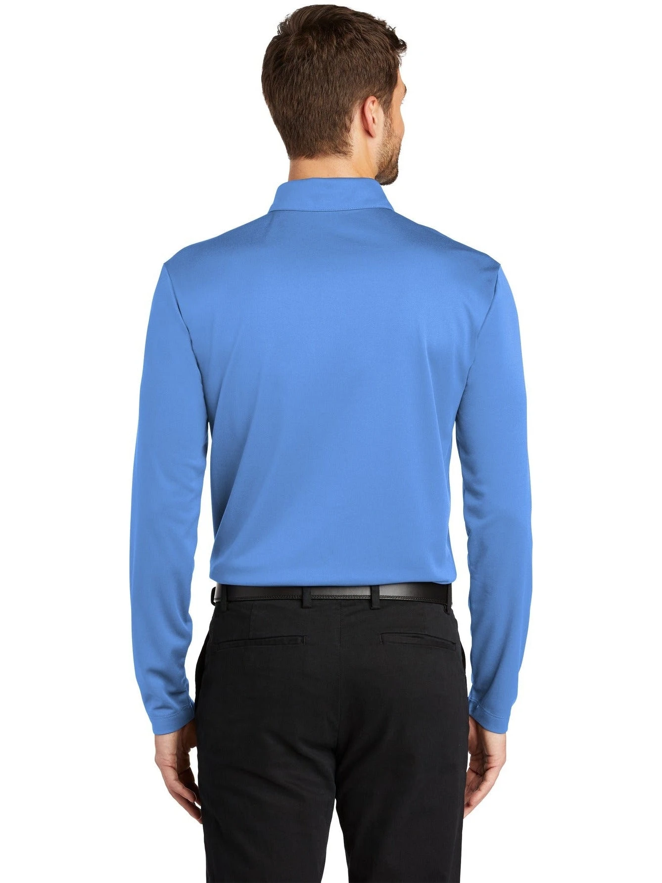 Port Authority Silk Touch Performance Long Sleeve Polo 13 Port Authority Silk Touch Performance Long Sleeve Polo - Image 13