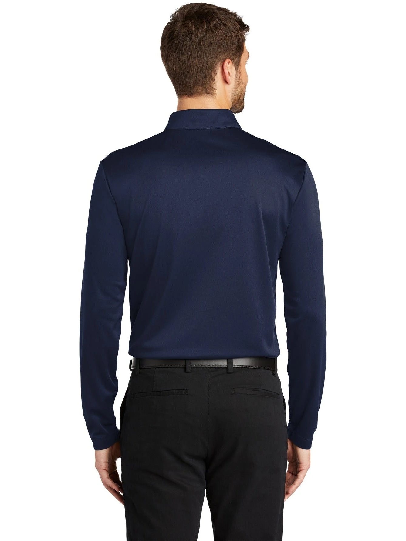 Port Authority Silk Touch Performance Long Sleeve Polo 17 Port Authority Silk Touch Performance Long Sleeve Polo - Image 17