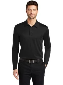 Port Authority Silk Touch Performance Long Sleeve Polo 23 Port Authority Silk Touch Performance Long Sleeve Polo -Thread Logic Store Port Authority Silk Touch Performance Long Sleeve Polo 3
