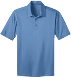 Port Authority Silk Touch Performance Polo -Thread Logic Store Port Authority Silk Touch Performance Polo Carolina Blue S 17