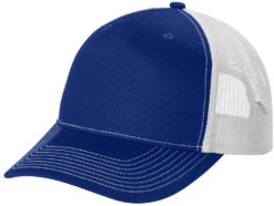 Port Authority Snapback Five-Panel Trucker Cap -Thread Logic Store Port Authority Snapback Five Panel Trucker Cap Patriot BlueWhite 1 Size 13