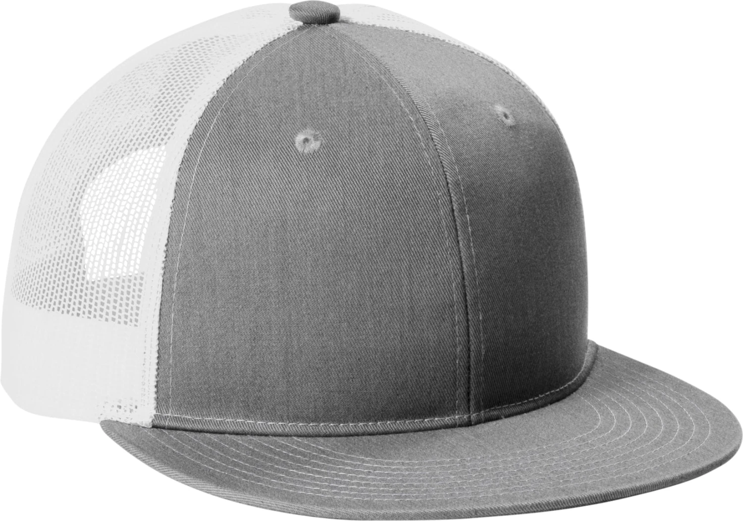 Port Authority Snapback Flat Bill Trucker Cap 8 Port Authority Snapback Flat Bill Trucker Cap - Image 8