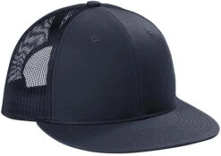 Port Authority Snapback Flat Bill Trucker Cap 23 Port Authority Snapback Flat Bill Trucker Cap -Thread Logic Store Port Authority Snapback Flat Bill Trucker Cap Rich Navy 1 Size 4