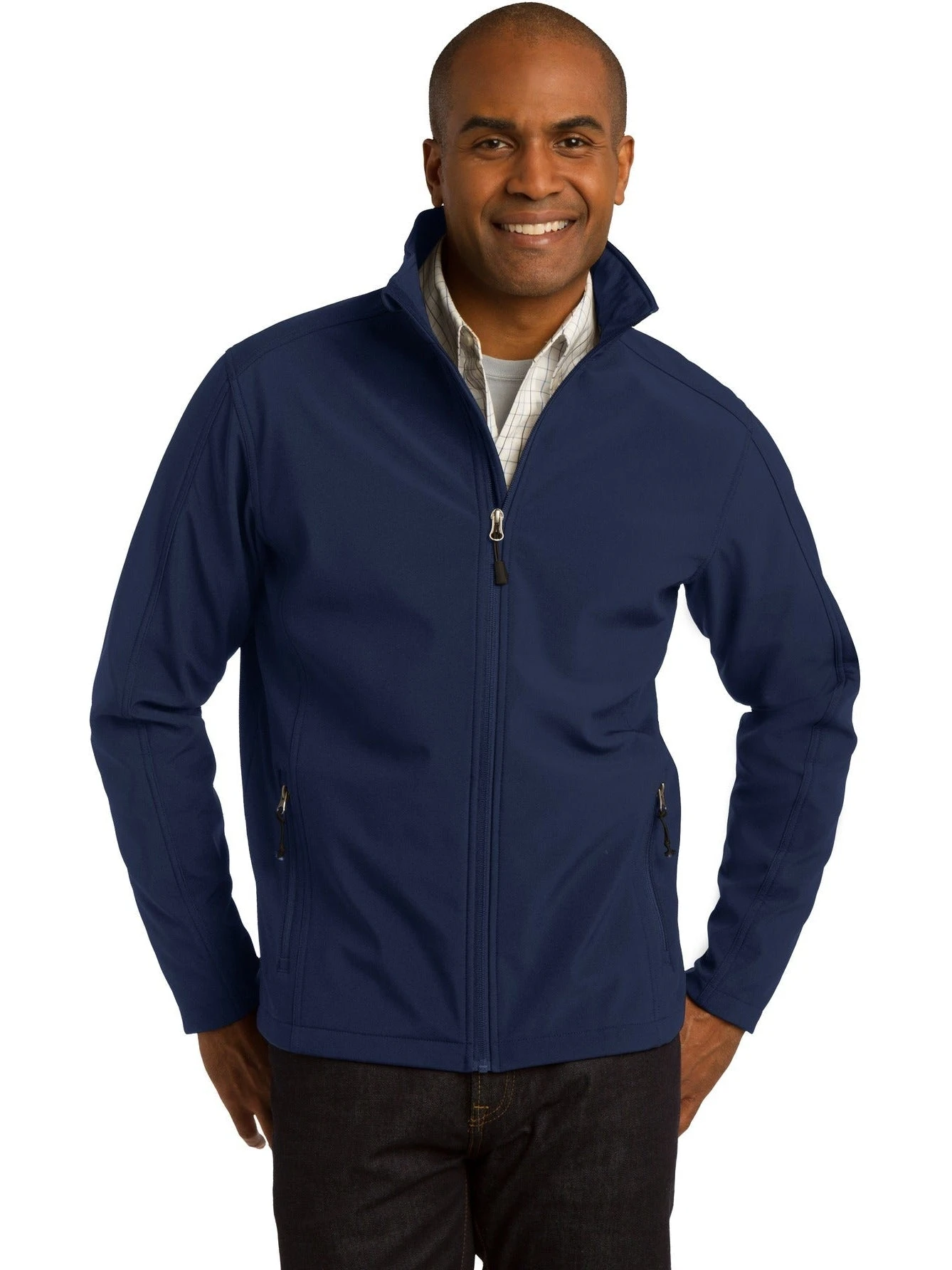 Port Authority Tall Core Soft Shell Jacket 3 Port Authority Tall Core Soft Shell Jacket - Image 3