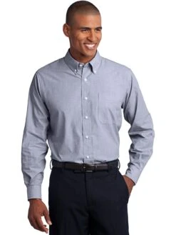 Port Authority Tall Crosshatch Easy Care Shirt 27 Port Authority Tall Crosshatch Easy Care Shirt -Thread Logic Store Port Authority Tall Crosshatch Easy Care Shirt 11