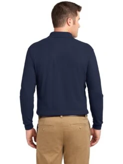 Port Authority Tall Silk Touch Long Sleeve Polo -Thread Logic Store Port Authority Tall Silk Touch Long Sleeve Polo 8